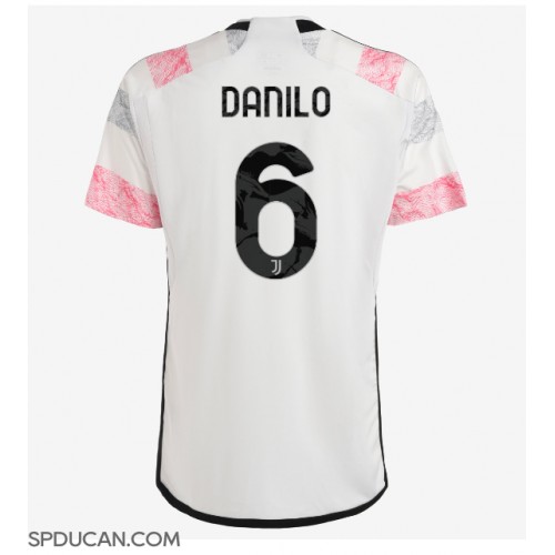 Muški Nogometni Dres Juventus Danilo Luiz #6 Gostujuci 2023-24 Kratak Rukav